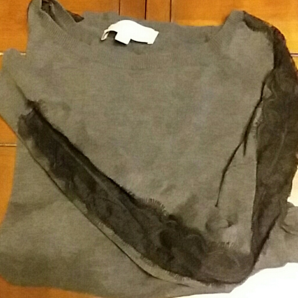 LOFT Lacy Sleeved Sweater!